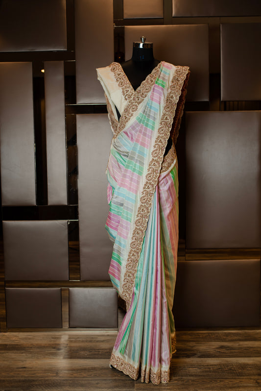 LUXORIOUS HANDCRAFTED IKKAT SAREE SS-1054