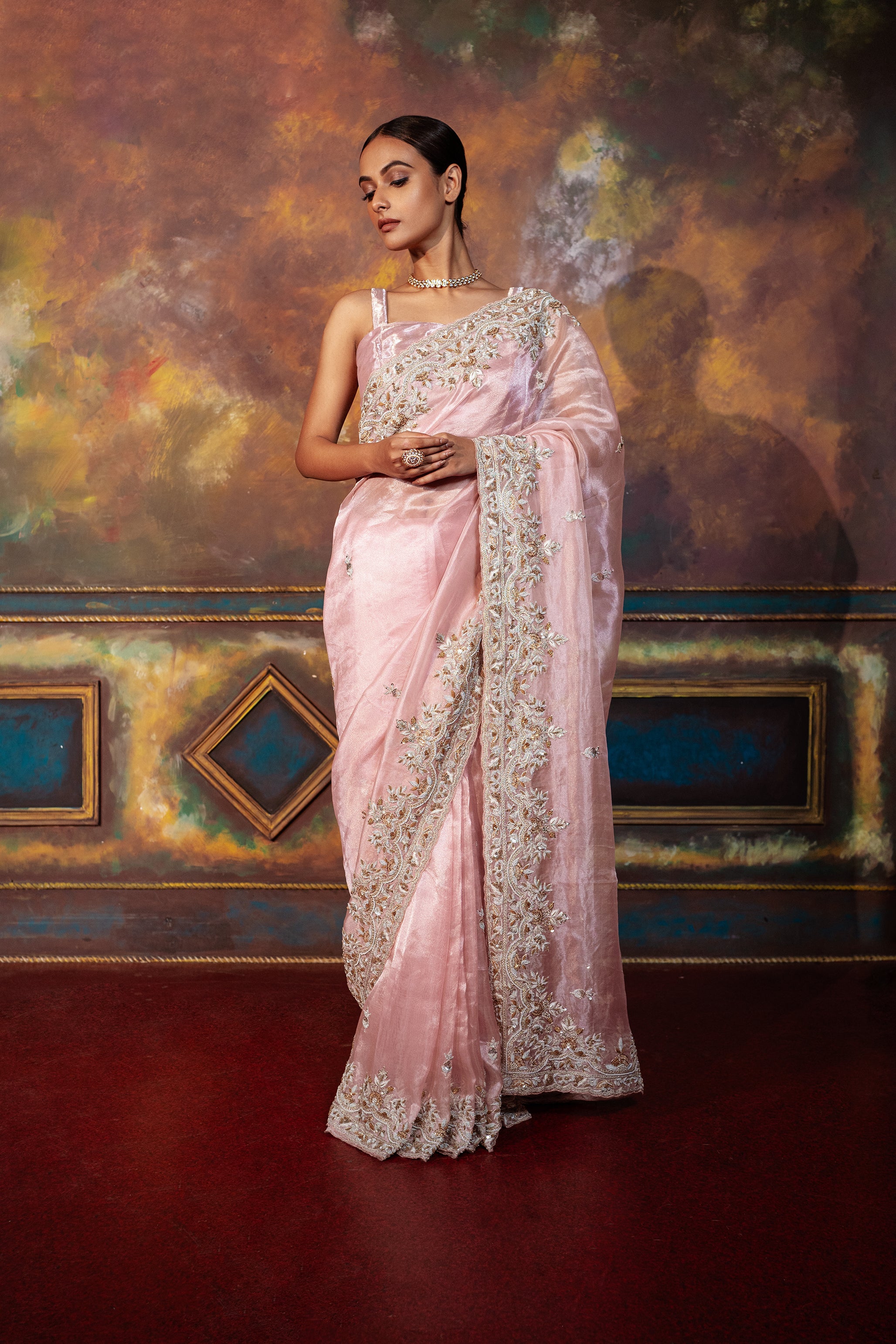 Designer Reception Saree | Bridal Wear